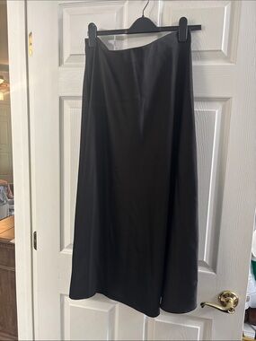 Banana Republic Factory Black A-Line Skirt